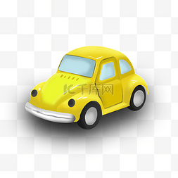 玩具小汽车图片_黄色的小汽车