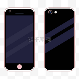 iphone7壳图片_iPhone7黑色手机样机素材