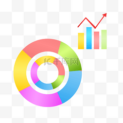 彩色金融图标图片_金融数据PPT图标