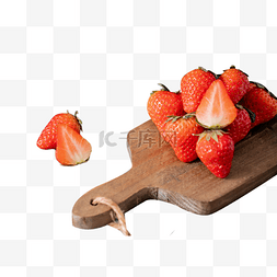 草莓水果新鲜美味