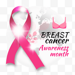 breast cancer乳腺癌粉红丝带