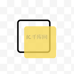 icon图标指示图片_黄色指示标识