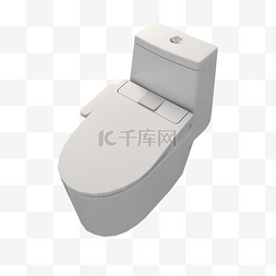 半截马桶垫图片_座便器马桶写实三维