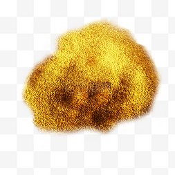 金色酵母粉末