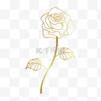 玫瑰花logo设计素材-玫瑰花logo模板设计-海报图片下载-千库网