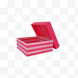 节日礼盒装饰图片_粉色线条节日礼盒装饰