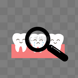 检查口腔图片_口腔蛀牙坏牙