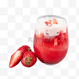雪山莓莓图片_芝芝莓莓冷饮奶茶