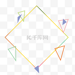 图片_不规则几何图形三角形