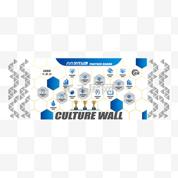 形象照片墙图片_LOGO科技公司学校企业文化墙创意