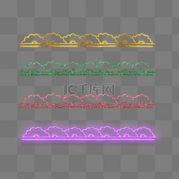云雾缭绕金粉图片_装饰边框金色彩色荧光金粉抽象扇