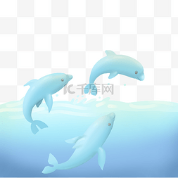 海底动物海豚