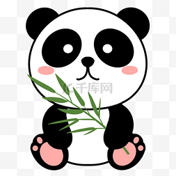 动物图片_卡通可爱小动物熊猫