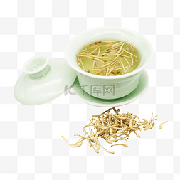 茶文化金银花茶