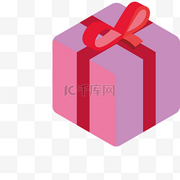 礼品盒礼品盒素材图片_扁平风格创意合成礼盒包装礼物