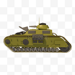h5素材坦克图片_卡通仿真坦克