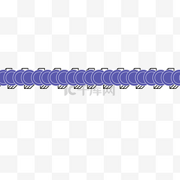 装饰线条蓝色图片_蓝色的线条装饰