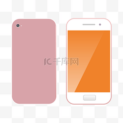 手机mate9图片_VIVOX9智能手机粉色模型