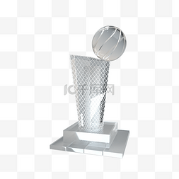 nba篮球比赛图片_3D写实立体水晶奖杯