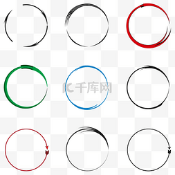 环绕箭头图片_简约箭头环绕边框