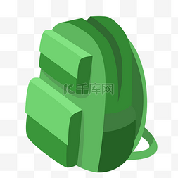绿色漂亮书包