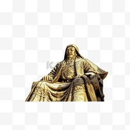 内蒙古成吉思汗铜像