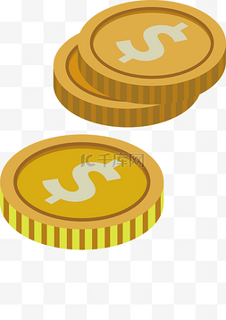 金币的符号图片_金融货币金币