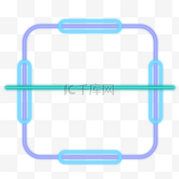 新光闪烁图片_极简二维码边框