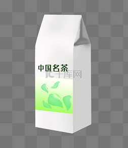 茶叶字体图片_白色的茶叶