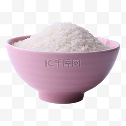 雪白稻米