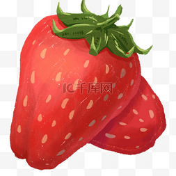 两颗大草莓