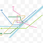 城市地铁线路图