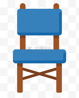 蓝色椅子家具