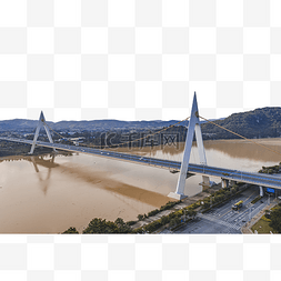 船游港珠澳大桥图片_洪水鹧鸪江大桥