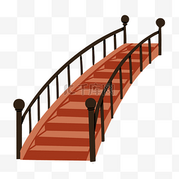 楼梯梯子图片_黑色护栏楼梯插画
