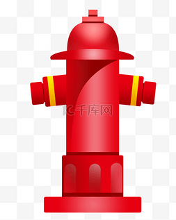 红色室外水泵