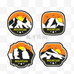 运动安踏logo图片_户外登山野营贴纸logo