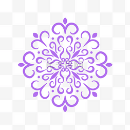 圆形加号按钮图片_紫色圆形花朵纹身