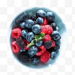一碗美食水果树莓黑莓桑葚果