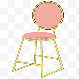 圆形靠椅椅子