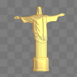 巴西耶稣像图片_国家地方著名地标巴西里约热内卢