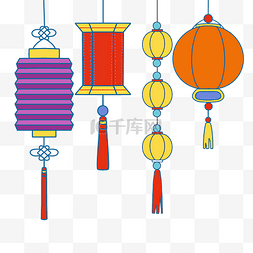 新年春节灯笼