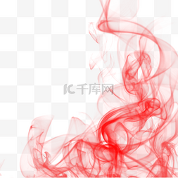 扩散的烟雾图片_水墨扩散红色烟雾效应