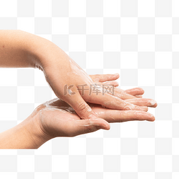 消毒6步洗手