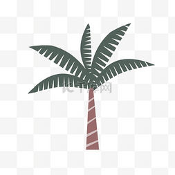 夏日海滩椰树图片_夏日海滩椰树素材