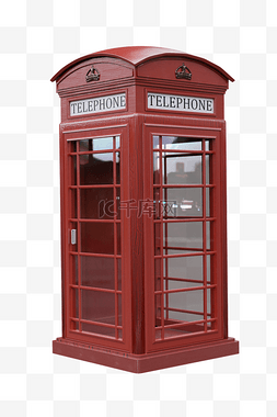 英伦风格电话亭