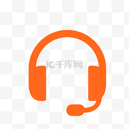 表微信语音图片_橙色语音客服图标