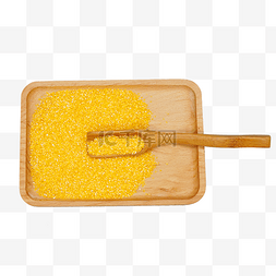 黄色农作物小米
