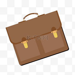 棕色包包图片_办公用品棕色公文包