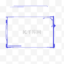 高科技边框图片_网络科技科技框